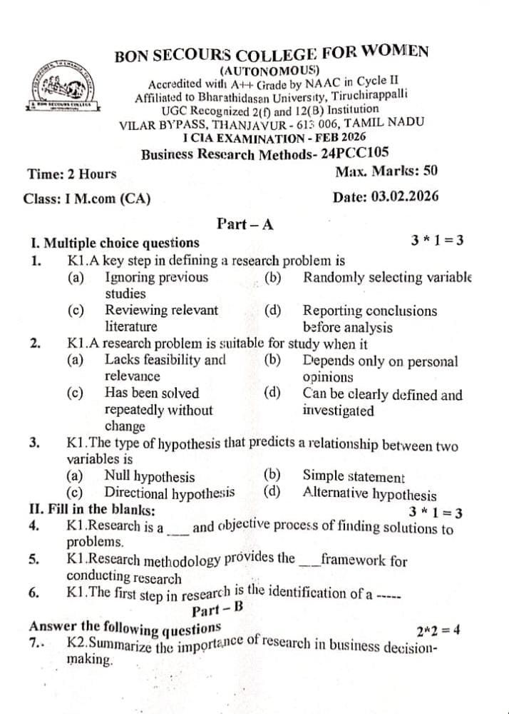 AI Question Paper Page 1